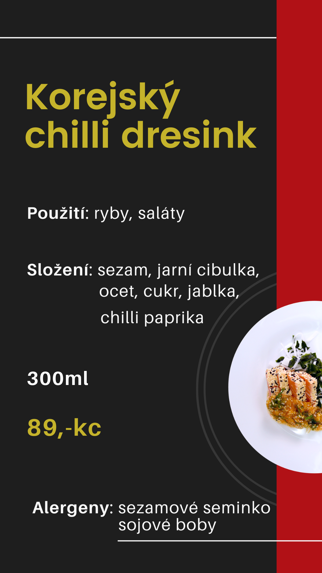 Korean Chili Dresink